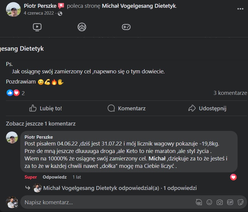 Opinia: Piotr Perszke