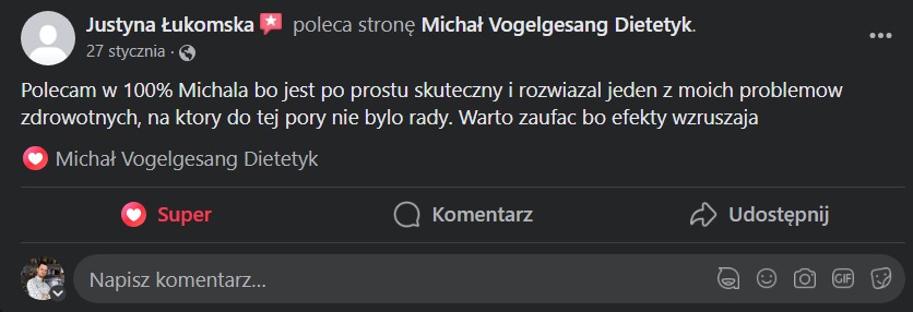 Opinia: Justyna Łukomska